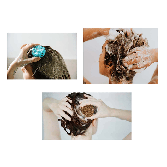 Shampoo solido vegano cabello variedades mixtas sorpresa Chile multi beneficios