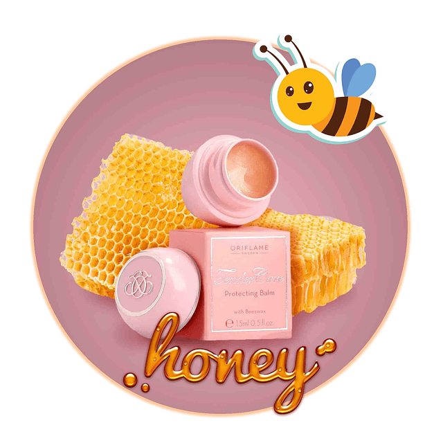 Crema nutritiva contorno ojos e hidratante labios tender care cera de abejas orgánica