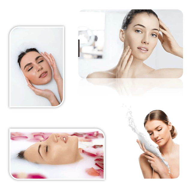 Loción leche facial humectante virginal tónico rostro natural multi beneficios para la piel