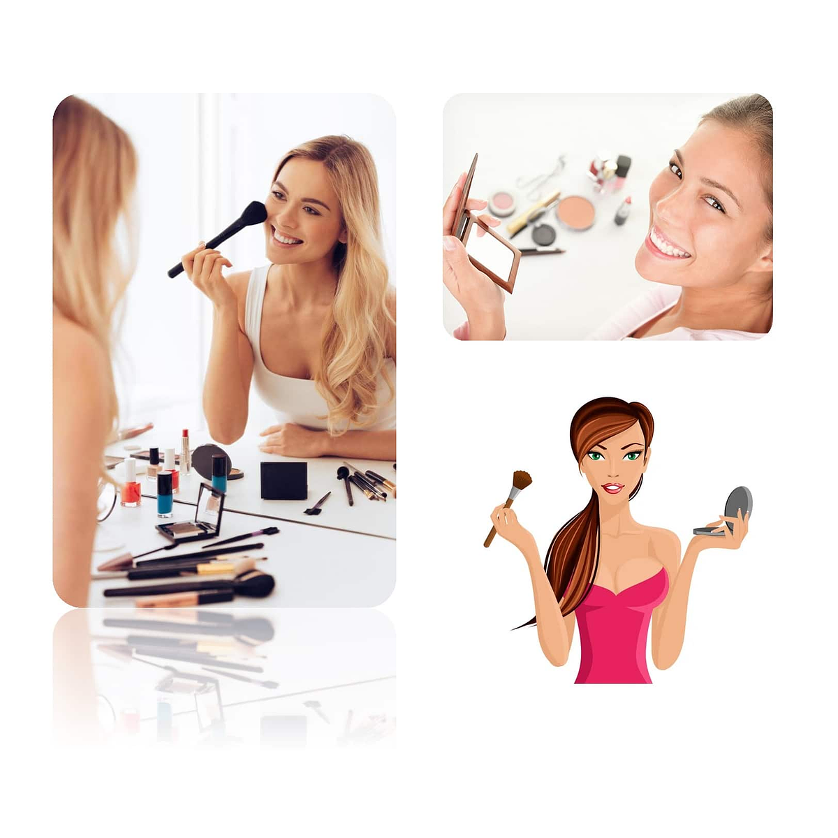 Caja misteriosa maquillaje Chile 4 productos Oropiel