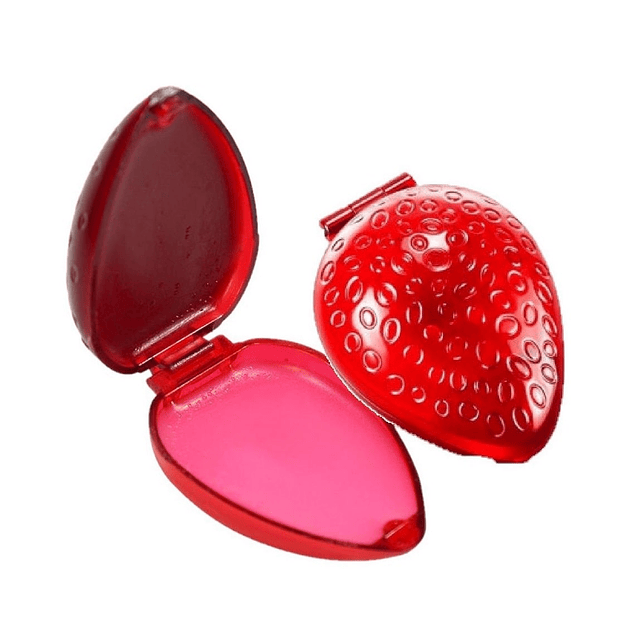 Frutillita labial brillo para labios humectante y voluminizador pack 2