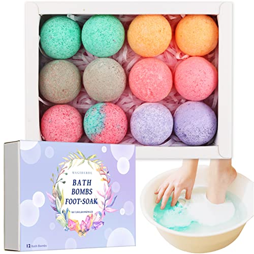 Bola para baño efervescente spa de pies purificados pack 12 unidades