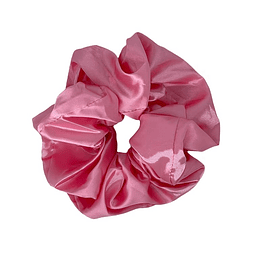 Scrunchie rosado elegante y bonito colet para peinados del cabello en Chile