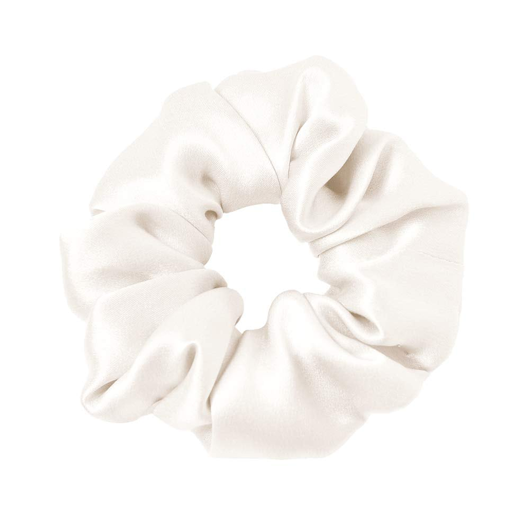 Colet blanco para cabello scrunchie claro y moderno a la venta en Chile 1