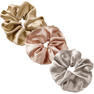 Comprar scrunchies set de hermosos colores surtidos kit 3 unidades