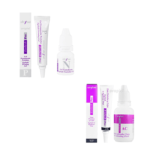 kit permanente pestañas + Set de tinturado dermik Chile original