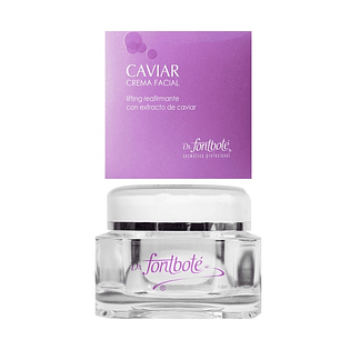 Crema tensora facial lifting reafirmante caviar nutritiva Fontboté