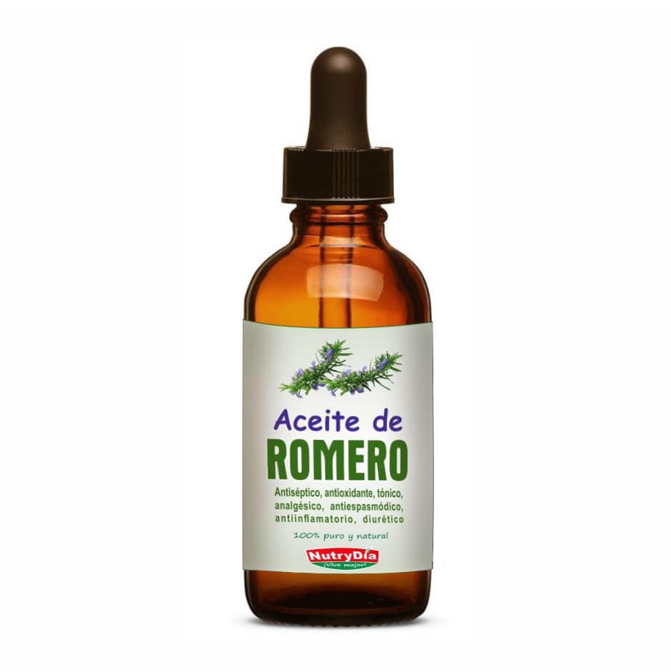 Aceite anticaída capilar romero natural para el cabello