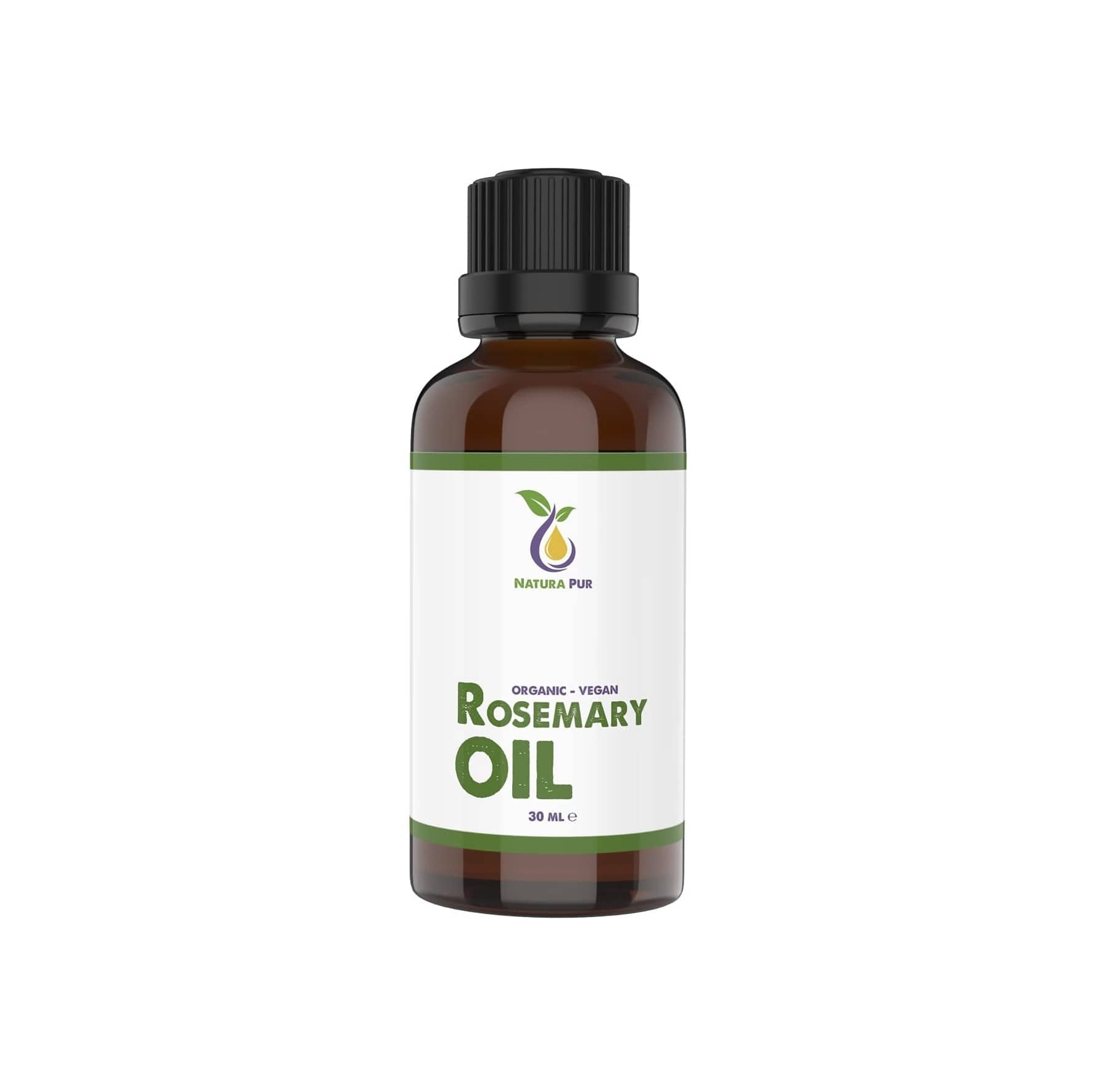 Aceite ecológico de romero natural y orgánico anti-caida pelo