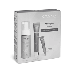 Kit de limpieza facial para pieles grasas tratamiento skincare en el hogar casmara