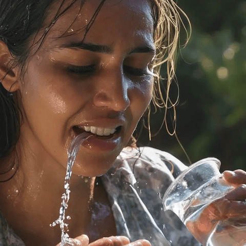 ¿Qué pasa si tomo mucha agua?