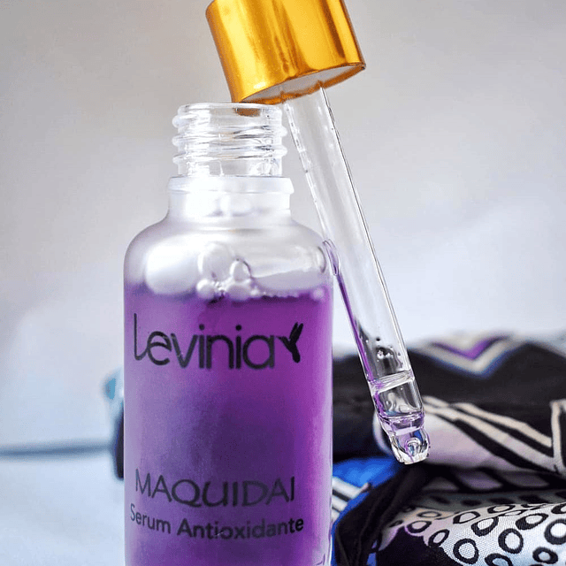 Serum maquidai levinia antioxidante y antiarrugas facial concentrado rostro