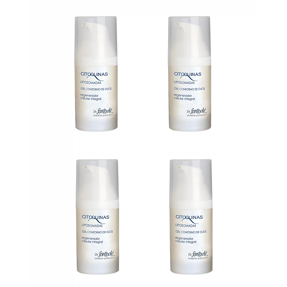 Contorno para ojos regenerador antiarrugas y líneas de expresión citoquinas pack 4 1