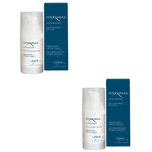 Contorno ojos antiedad y regenerador arrugas patas de gallo citoquinas pack 2