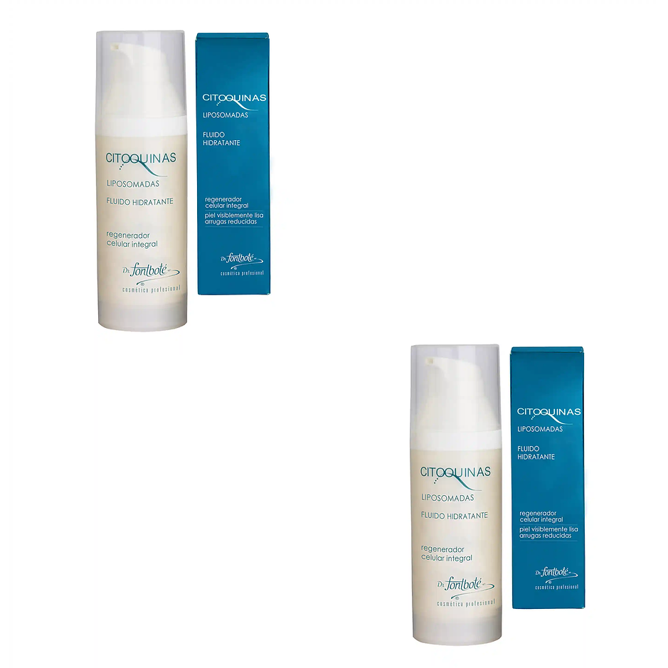 Crema hidratante regeneradora celular citoquinas fontboté pack 2 1