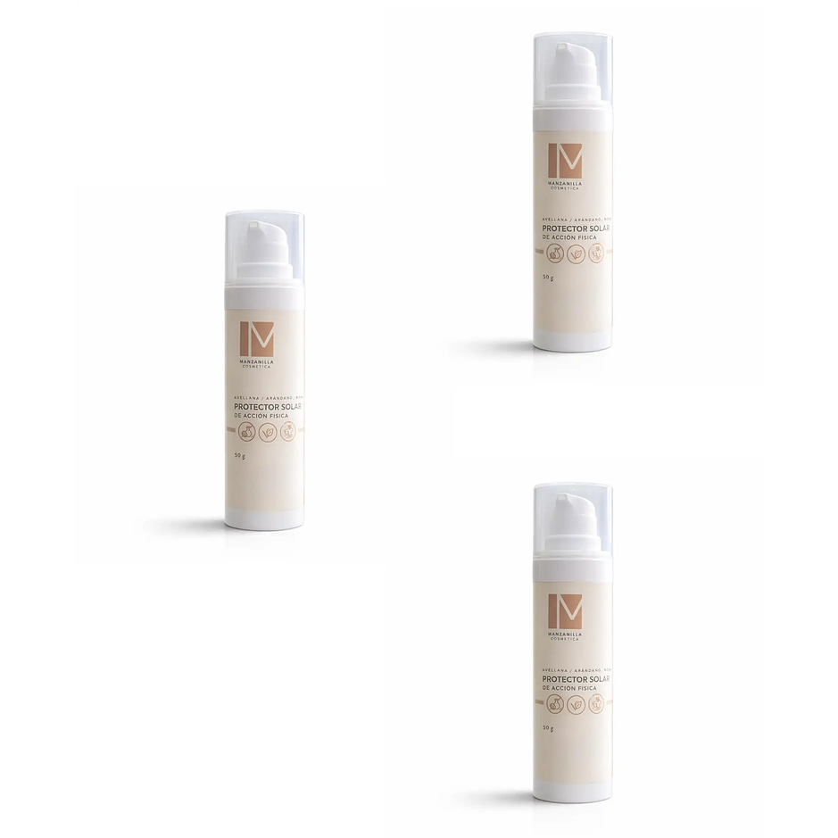 Protector solar sin disruptores endocrinos Chile pack 3 1