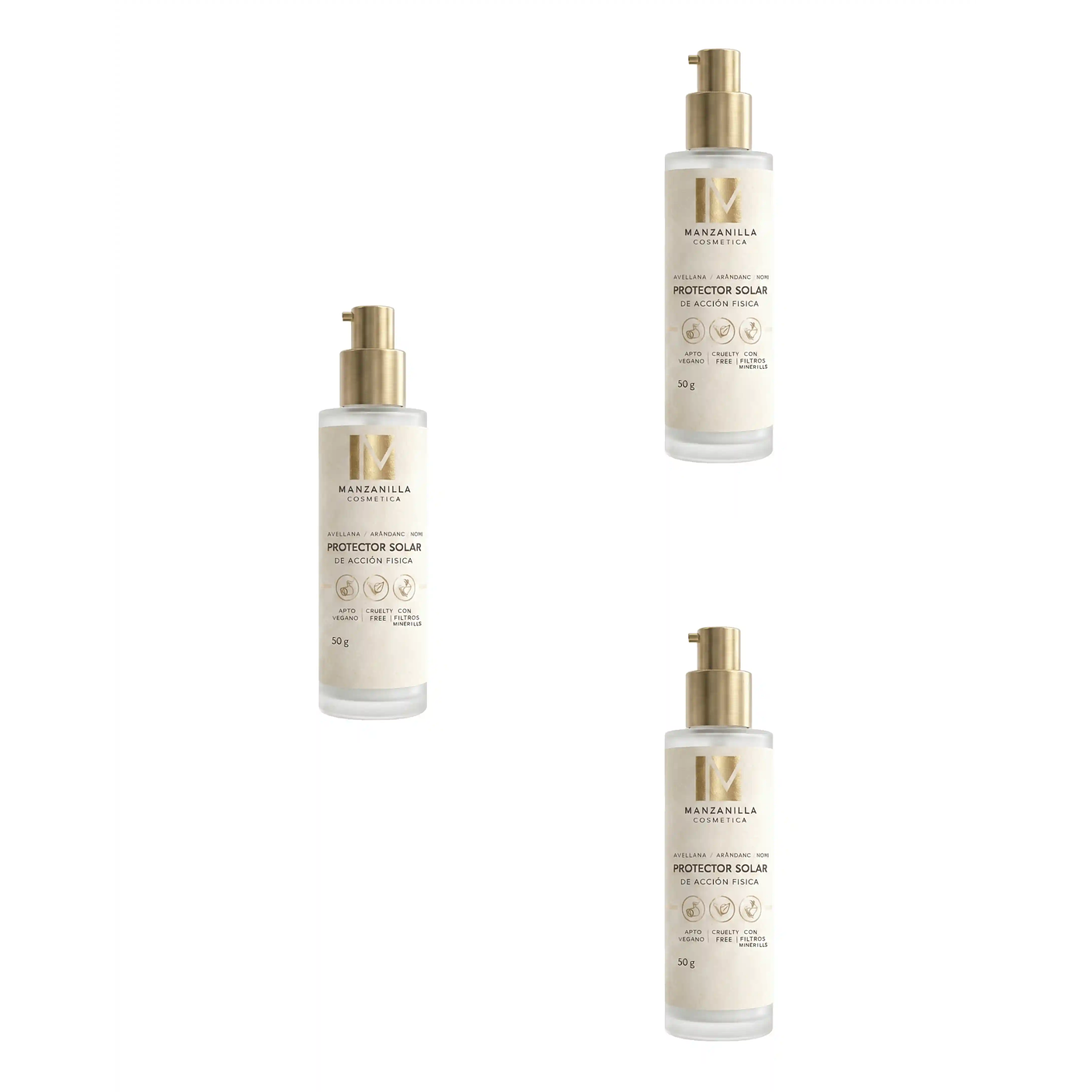 Bloqueador solar mineral rostro y cuerpo exclusivo pack 3 1