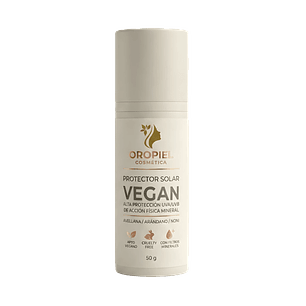 Fotoprotector vegano natural en crema Chile