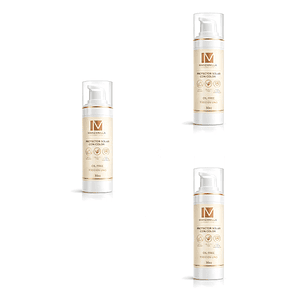 Crema bloqueadora solar con color pack 3