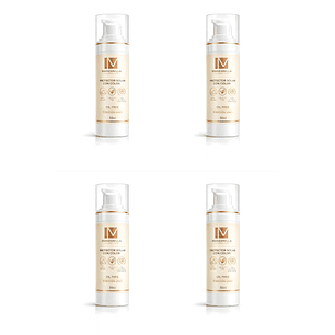 Bloqueadores solares con color rostro pack 4