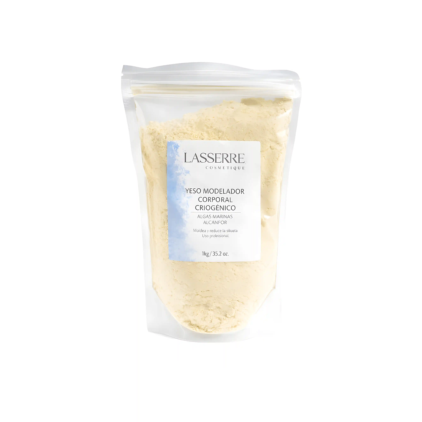 Yeso modelador corporal reductivo y reafirmante Lasserre 1