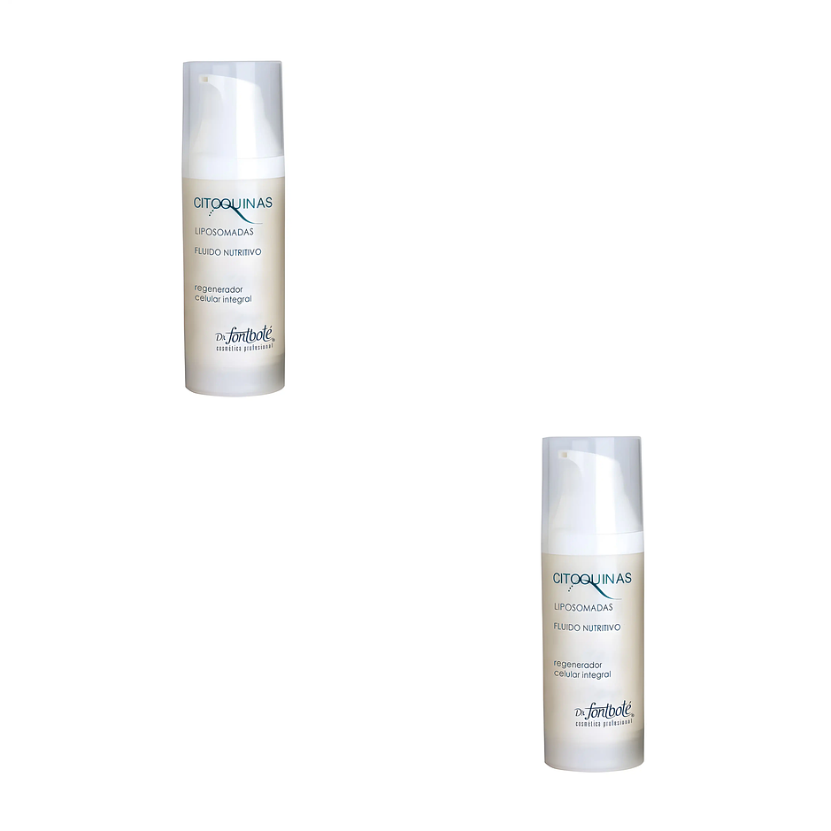 Crema nutritiva para atenuar arrugas del rostro citoquinas Fontboté pack 2 1