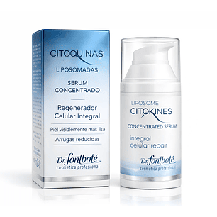 Serum Dr. Fontboté con citoquinas para revitalizar, hidratar y restaurar la luminosidad