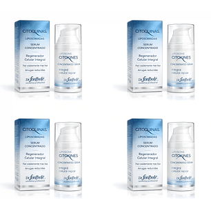 Serum tratamiento facial rejuvenecedor para piel más firme citoquinas Fontboté pack 4