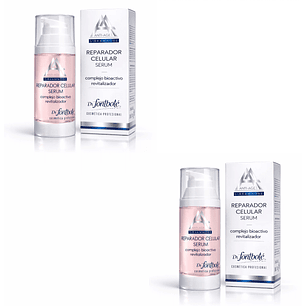 Serum regenerador de la piel cicatrices arrugas reparador Fontboté pack 2