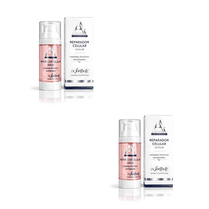 Producto para las cicatrices y marcas en la cara serum reparador Fontboté pack 2