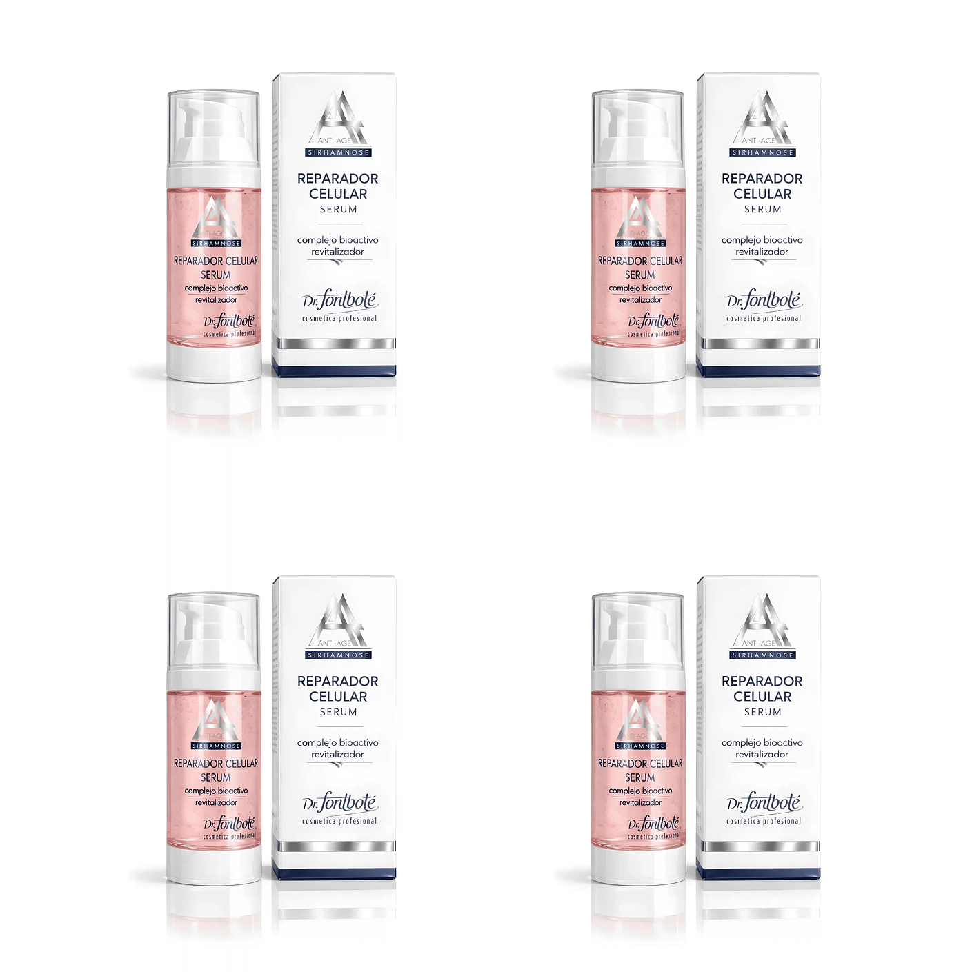 Producto para reparar cicatrices en la piel serum reparador fontboté pack 4 1