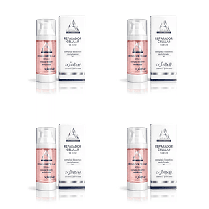 Producto para reparar cicatrices en la piel serum reparador fontboté pack 4