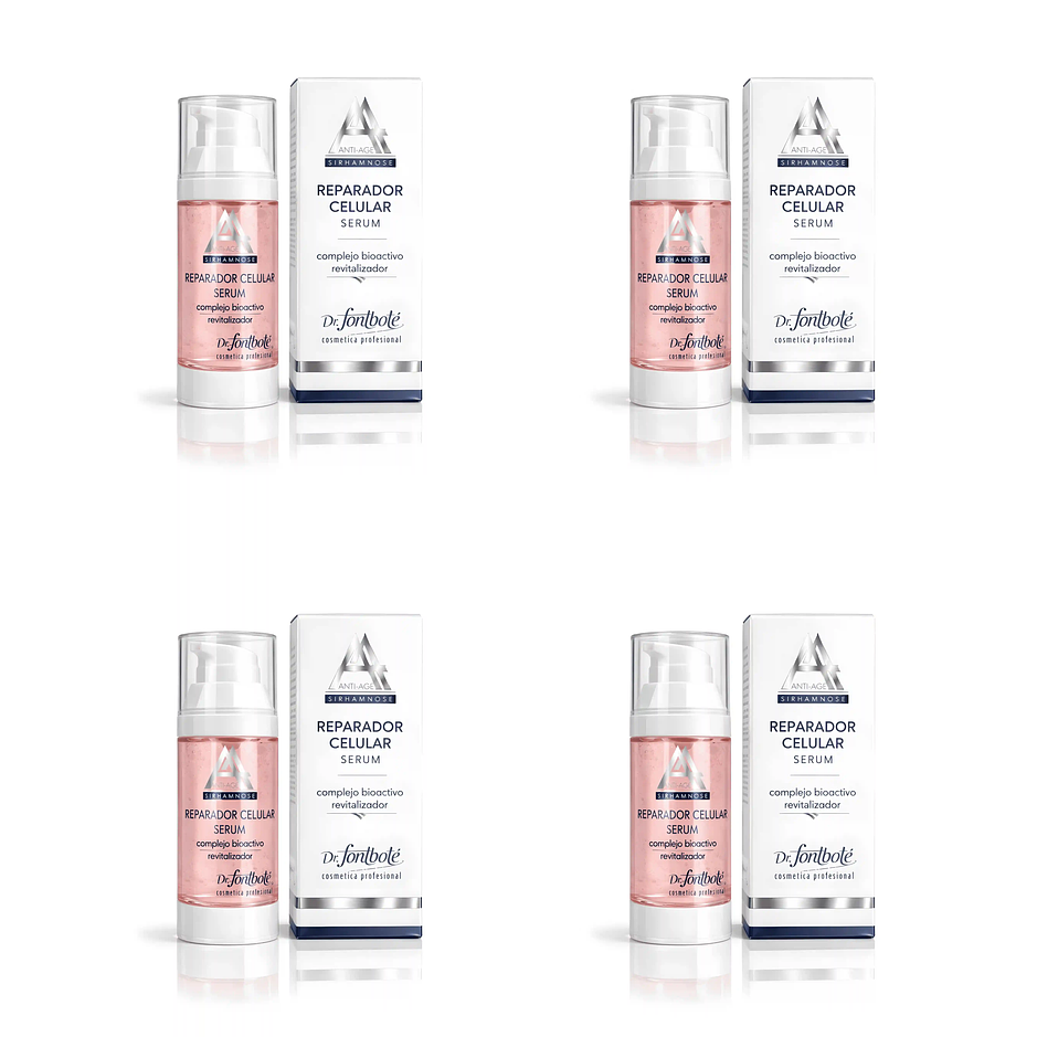 Producto para reparar cicatrices en la piel serum reparador fontboté pack 4 1