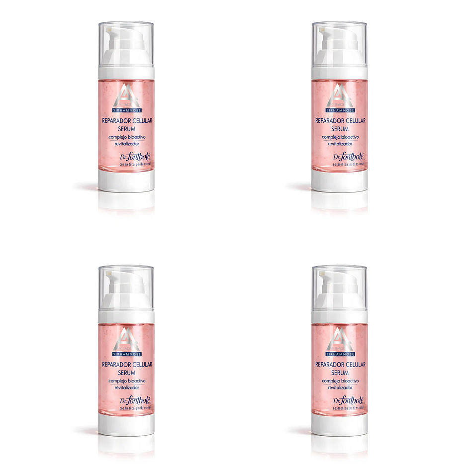 Serum rejuvenecimiento facial piel luminosa reparador celular Fontboté pack 4 1