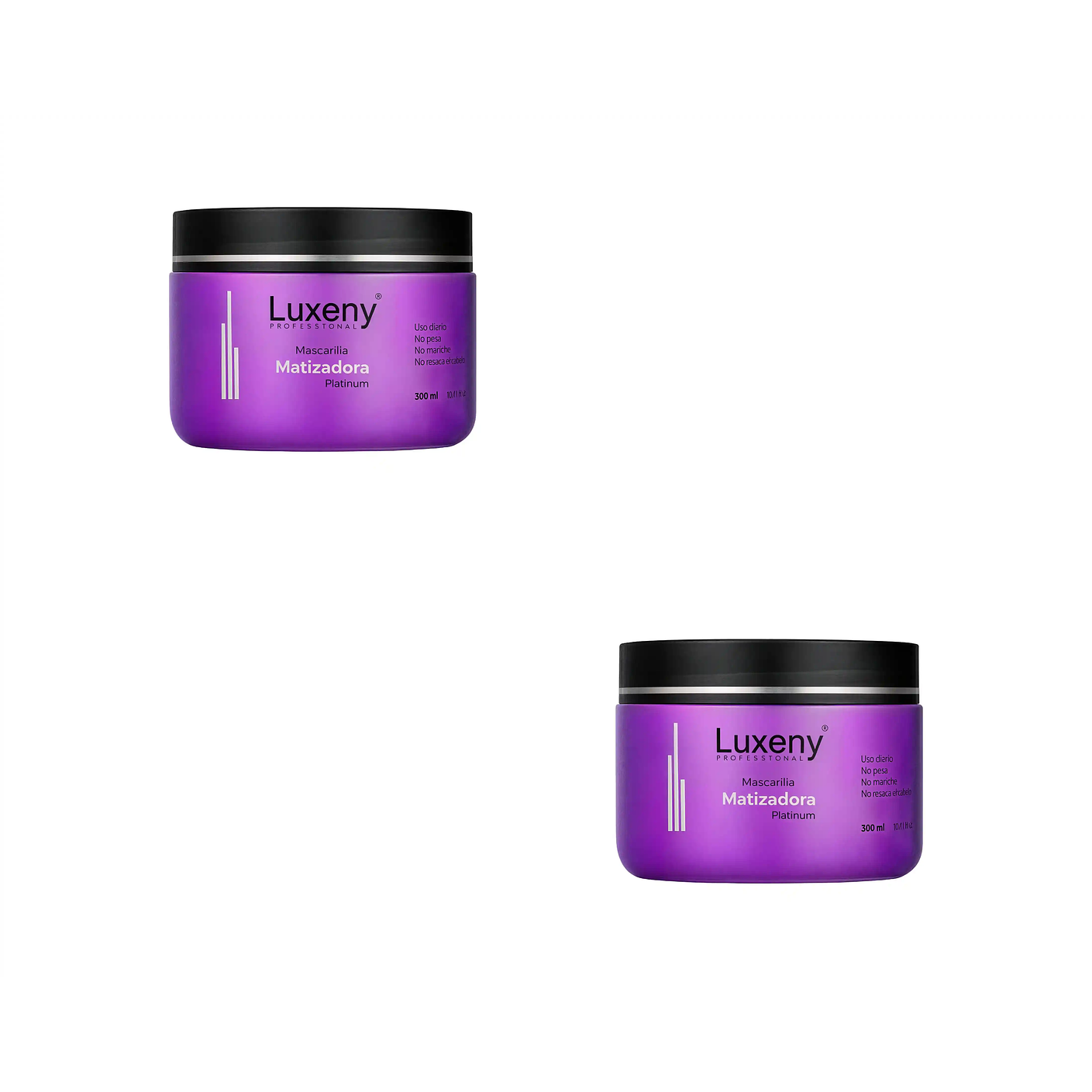 Máscara matizadora capilar premium luxeny pack 2 1