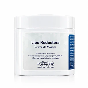 Crema para masajes reductivos lipo reductora corporal Fontboté