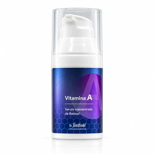 Suero de retinol antiarrugas vitamina A en cápsulas aplicación facial Fontboté