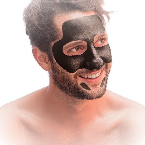Mascarilla facial carbón activo elimina puntos negros peel off pure skin
