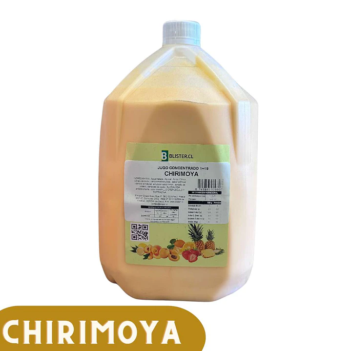 Jugo Concentrado 5 litros Sabor Chirimoya 1