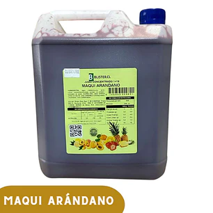 Jugo Concentrado 5 litros Sabor Maqui Arándano