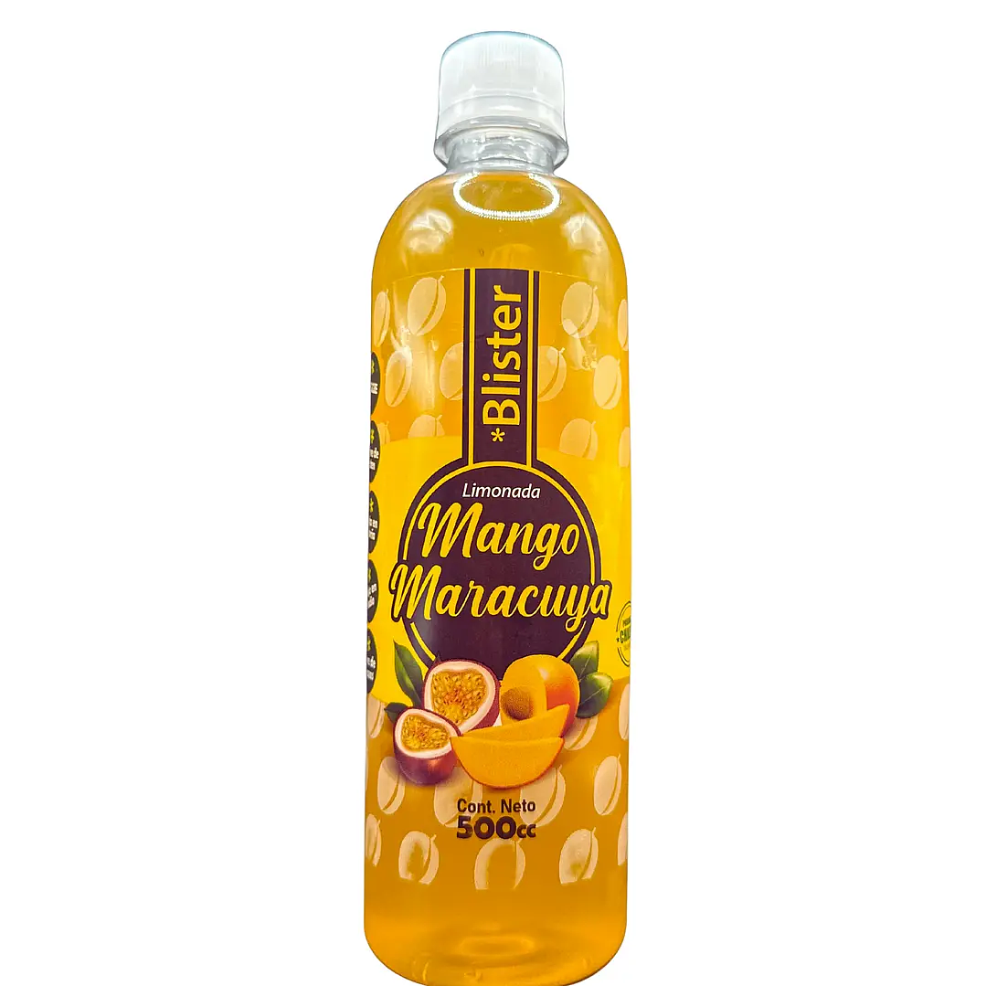 Pack 6 Botellas 500cc Limonada Mango Maracuyá  1