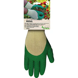 [Demo] Luvas de Poliéster com Palma de Látex para Jardinagem, T-07
