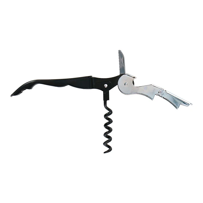 [Demo] Saca-Rolhas Garçom Sommelier Inoxidavel/Abs 12 cm 1