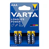 [Demo] Pilha Alcalina Longlife Power  Aaa - Lr03 (Blíster 4 Unid.) Ø10,5x44,5mm 1