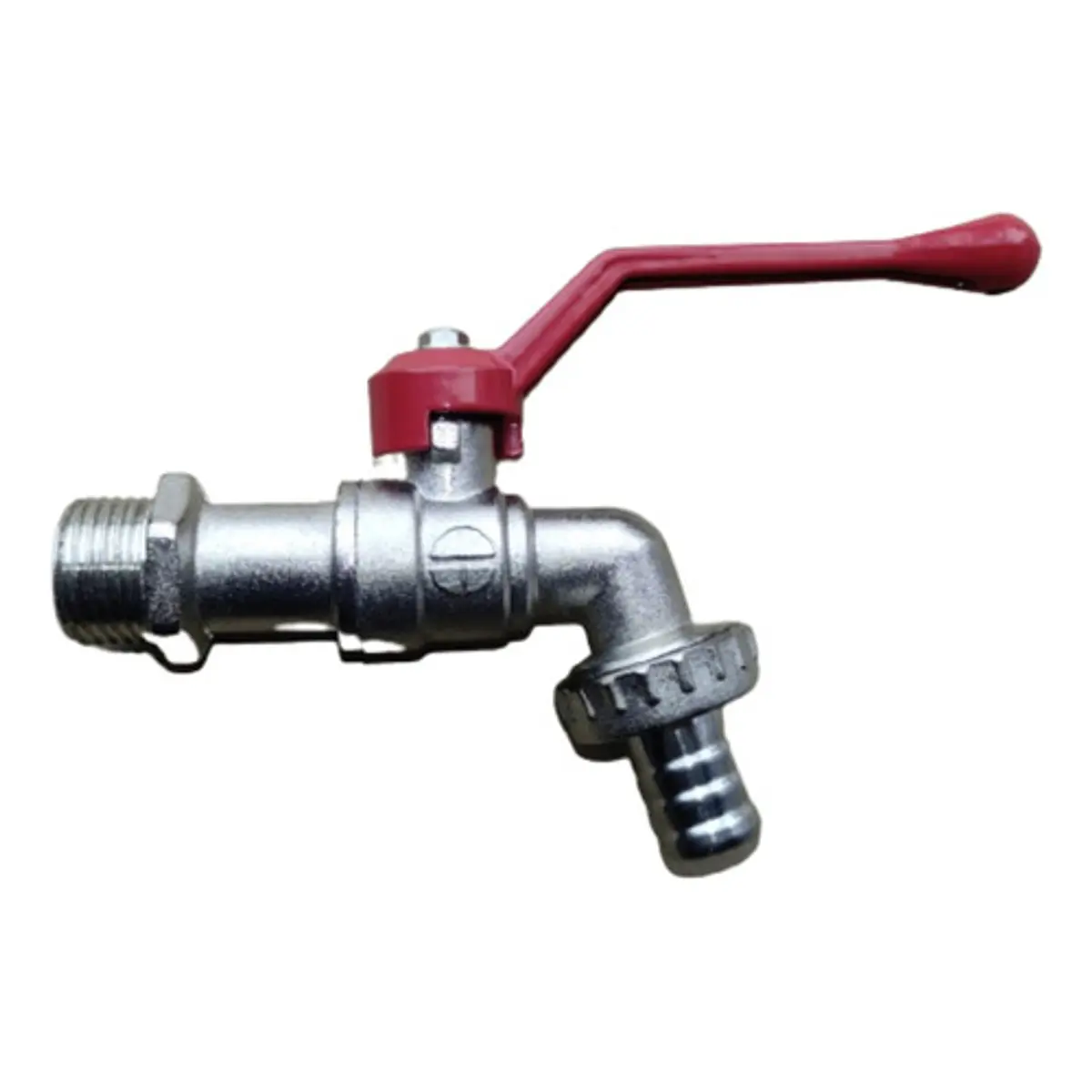 Llave de Bola para Jardín Alessa 1/2" (latón, con salida de manguera) - 1/2"