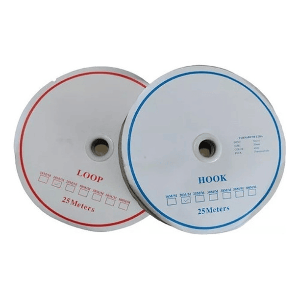 Velcro adhesivo Blanco 2 Centímetros – Cordonerías