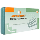 JUEGO de LLAVES TORX 16 piezas H0816S JONNESWAY 8