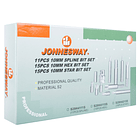 JUEGO de PUNTAS TORX 15 piezas S29H4215S JONNESWAY 2