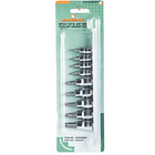 SET de DADOS TORX 1/4';-3/8'; 9 piezas  S54H5509S JONNESWAY 1