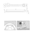 LLAVES PUNTA CORONA de 6 a 105 MM JONNESWAY 134